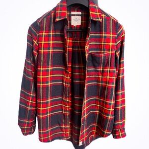 America Eagle Plaid  Shirt